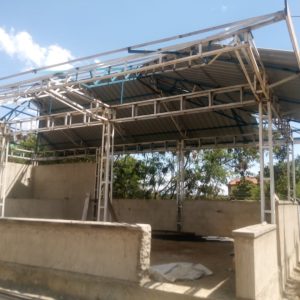 Shed construction at Alomba Center1 - sba
